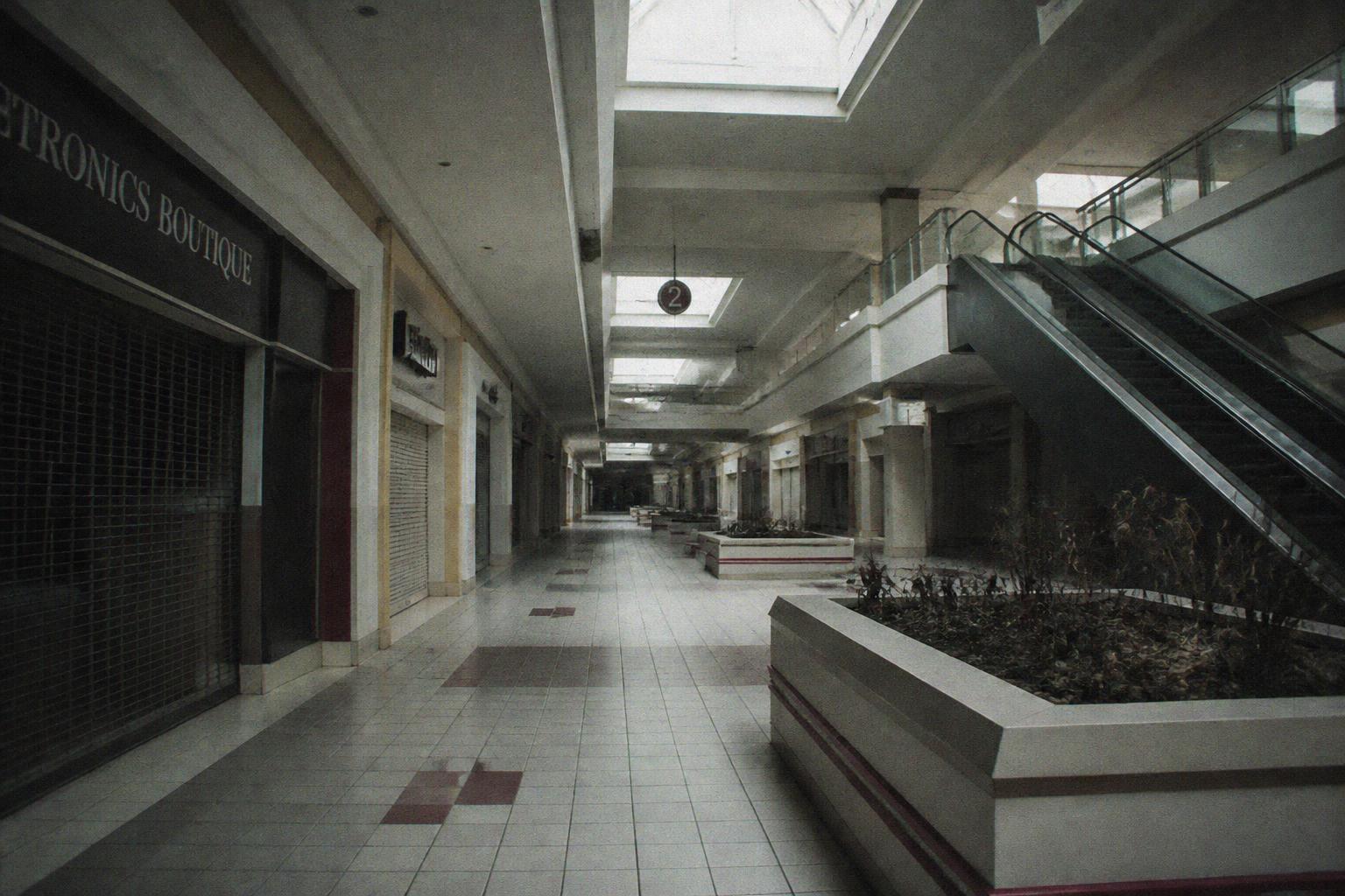THE MALL — The stores are gone. The plants are fine.