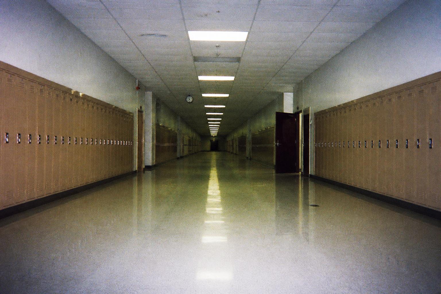 THE SCHOOL HALLWAY